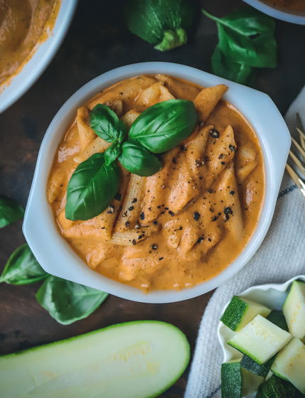 Creamy Zucchini Pasta