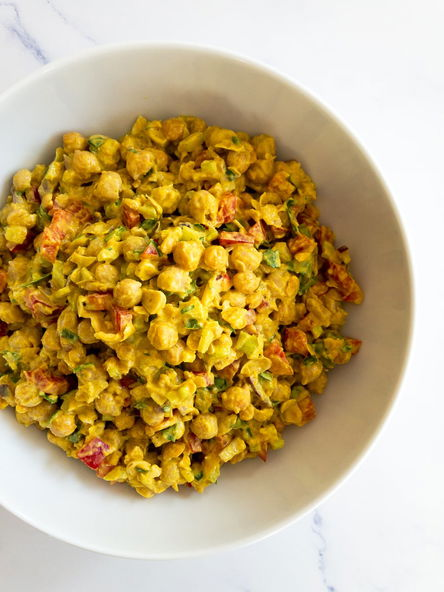 Curried Chickpea Salad